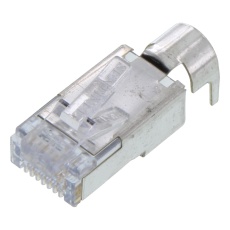 【TSP8048C5S-10PK】CONNECTOR RJ45 PLUG 8P8C CRIMP