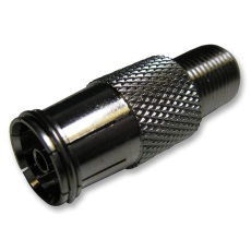 【MC002861】RF COAX ADAPTER F JACK-PAL JACK