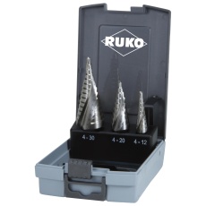 【101026RO】STEP DRILL SET HSS 3PC