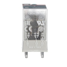 【1SVR405611R1000】POWER RELAY DPDT 12A 250V SOCKET