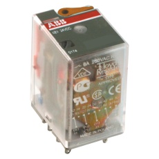 【1SVR405613R3100】POWER RELAY 4PDT 6A 250V SOCKET