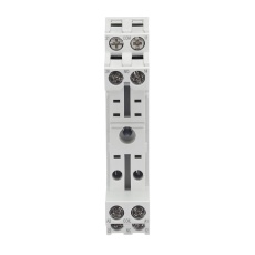 【1SVR405650R1000】RELAY SOCKET 10A 250V DIN RAIL
