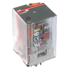【1SVR405621R0000】POWER RELAY DPDT 10A 250V SOCKET