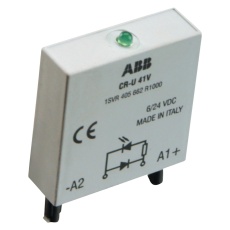 【1SVR405662R1000】PLUGGABLE DIODE/LED MODULE RELAY SKT