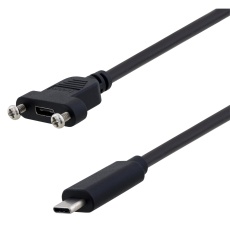 【U3A00057-05M】USB CABLE 3.0 C PLUG-RCPT 19.7inch BLACK