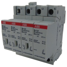 【OVR T2 3N 40-275S P TS QS】SURGE PROTECTOR MAINS 3 POLE 400VAC