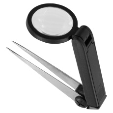 【PTW1124】LED TWEEZER MAGNIFIER 1.75X