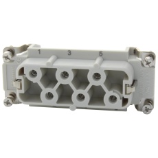 【93601-0211】HEAVY DUTY INSERT RCPT 6POS 20-10AWG