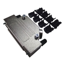 【DVZK37-BULK/50】D SUB BACK SHELL 45DEG SIZE DC ZINC