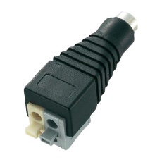 【CLB-JL-8114】ADAPTER 2.5MM DC JACK-2POS TERMINAL