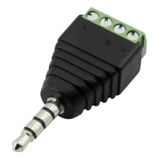 【CLB-JL-8130】PHONE STEREO PLUG 4POS 3.5MM CABLE