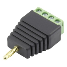 【CLB-JL_8152】CONN BANANA PLUG 10A SCREW 30VDC