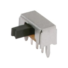 【OS102011MA1QN1C】SLIDE SWITCH SPDT 0.1A 12VDC THT