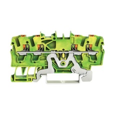 【2202-1407】TERMINAL BLOCK DINRAIL 4WAYS 12AWG