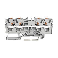 【2204-1401】TERMINAL BLOCK DINRAIL 4WAYS 10AWG