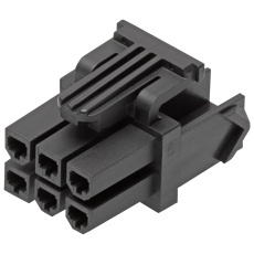 【172708-0114】RECEPTACLE HOUSING 14POS NYLON BLACK