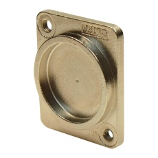 【CP30300M3】RECESS PLATE METAL M3 XLR CONN