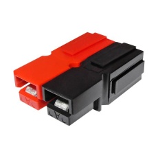 【ASMPP30-1X2-RK】PLUG/RCPT HOUSING 2POS PC RED/BLK