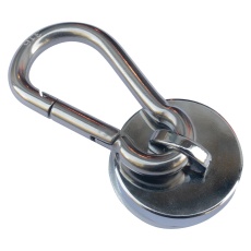 【E1066/NEO】POT MAGT W/SPRING CLOSURE CARABINER HOOK