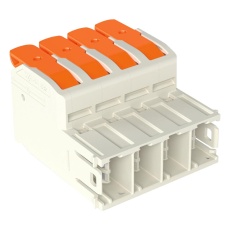 【832-1204】TERMINAL BLOCK PLUGGABLE 4WAY 4AWG