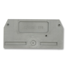 【284-325】END PLATE 10MM GREY