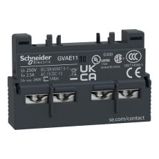 【GVAE11】CONTACT BLOCK 1NO/1NC SCREW