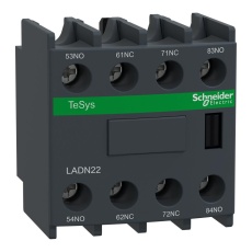 【LADN22】CONTACT BLOCK 2NO/2NC SCREW