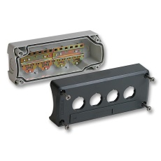 【XALD04】ENCLOSURE P/B 4HOLE