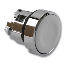 【ZB4BA1】PUSHBUTTON HEAD WHITE