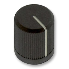 【3489-1-B】ROUND KNURLED KNOB W/ LINE IND 3.175MM