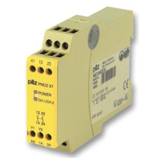 【PNOZ X7 24VAC/DC】RELAY SAFETY DPST-NO 240VAC 6A