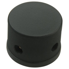 【3010-2-B】ROUND KNURLED KNOB 6.35MM