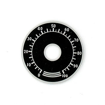 ボリュームプレート38mm黒 38pb 製 電子部品 半導体通販のマルツ