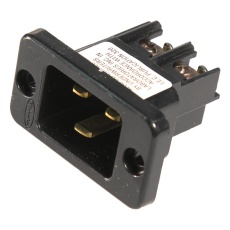 【H320BL】CONNECTOR IEC POWER ENTRY PLUG 20A
