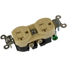 【5362I】CONNECTOR POWER ENTRY RCPT 20A 125VAC IVORY