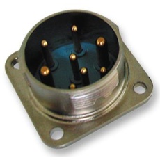 【536006006】RECEPTACLE PANEL PIN INSERT 6WAY