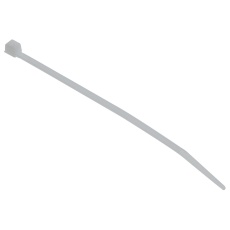 【L-4-18-9-C】CABLE TIES 4IN L NYLON STRENGTH 18LB NAT