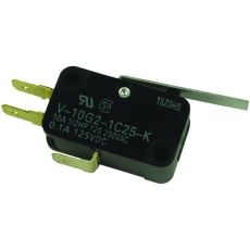 【V-10G2-1C25-K BY OMI】MICROSWITCH HINGE LEVER SPDT 10A 250V