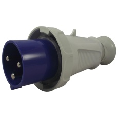 【269306】PLUG FREE 230V 63A 2P+E WAY