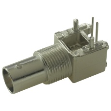 【031-5637】RF/COAXIAL BNC BULKHEAD JACK R/A 50 OHM SOLDER