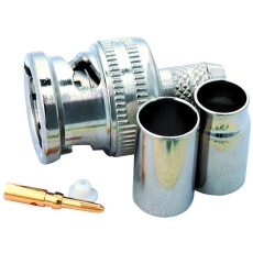 【031-71008-1RFX】RF/COAXIAL BNC PLUG STRAIGHT 75 OHM CRIMP