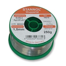 【631954】SOLDER WIRE 95.5/3.8/0.7 0.5MM 250G