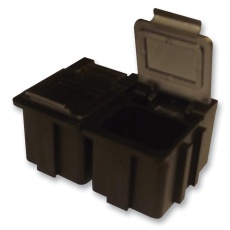 【SMD-BOX N1-6-6-10-1 LS】BOX SMD 16X12X15MM B=BLACK L=TRANSP