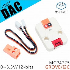 【M5STACK-DAC-UNIT】M5Stack用DACユニット