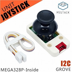 【M5STACK-JOYSTICK-UNIT】M5Stack用ジョイスティックユニット