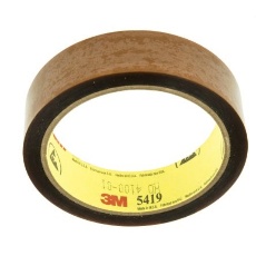 【5419-25MMX33M】ポリイミドテープ 黄 幅：25mm 長さ：33m SCOTCH 5419
