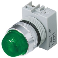 【APW222DG】φ22 TWシリーズ パイロットライト 丸形 緑 24 V ac/dc