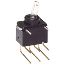 【G-13CHRM】トグルスイッチ On-Off-On 単極双投(SPDT)PCB 100 mA @ 28 V