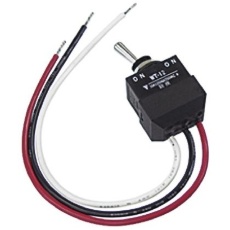 【WT-12AL】トグルスイッチ ラッチ 単極双投(SPDT)パネルマウント 10 A @ 125 V ac 10 A @ 30 V dc