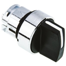 【ZB4BD3】Harmony XB4シリーズ 3ポジション セレクタスイッチヘッド 標準ハンドル(黒) 移動せず